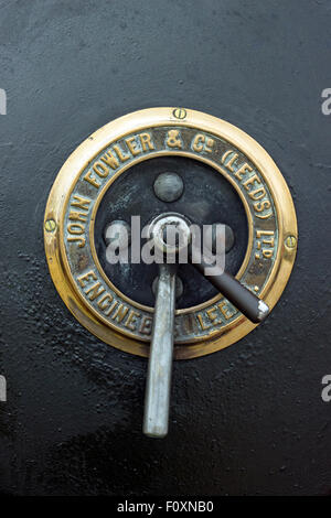 Fowler Traction Engine Stock Photo