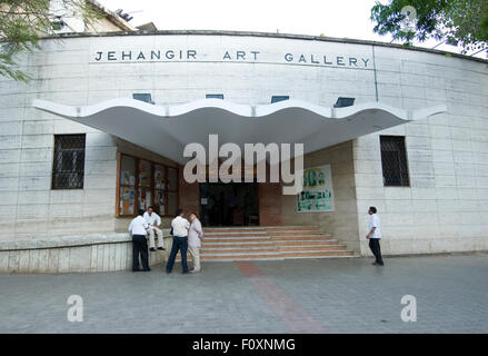 The image of Jehangir Art Gallery was taken in Mumbai, India Stock Photo