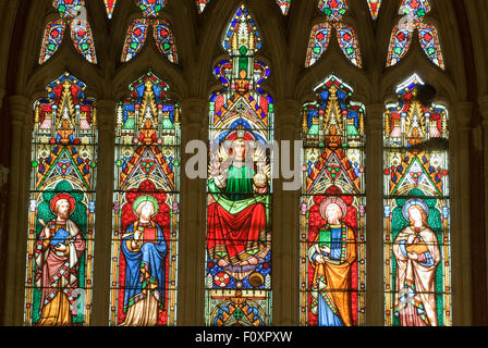 The image of Afghan Church was taken in Mumbai, India Stock Photo