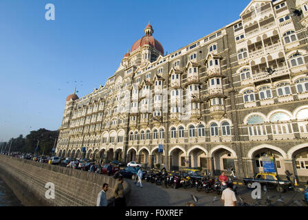 The image of Taj Mahal palace Hotel was taken in Mumbai, India Stock Photo