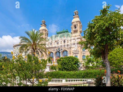 Salle Garnier - gambling and entertainment complex in Monte Carlo, Monaco. Stock Photo