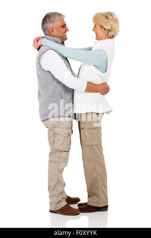 portrait of cheerful senior couple in love Stock Photo