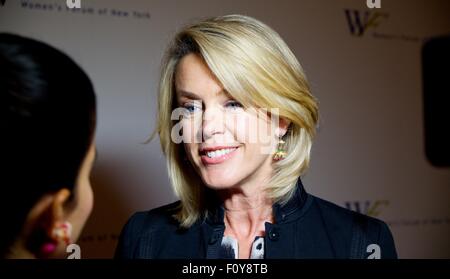 The 5th Annual Elly Awards Luncheon at The Plaza Hotel in New York city  Featuring: Deborah Norville Where: New York City, New York, United States When: 22 Jun 2015 Stock Photo