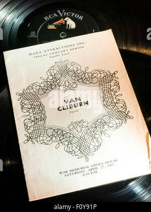 Vintage 1960's Concert Program Stock Photo - Alamy