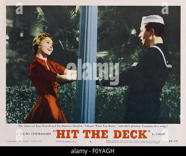 Hit the Deck (1955) - Movie Poster Stock Photo - Alamy