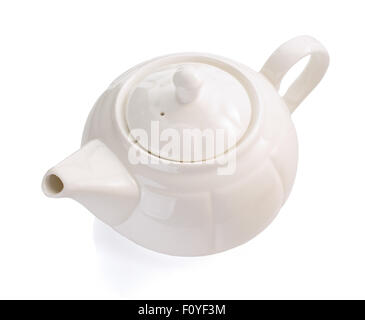 teapot isolated on white background Stock Photo