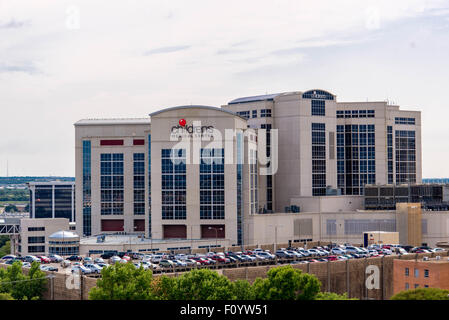 August 19, 2015 - Dallas, Texas, USA: Exterior views of the new addition to Childrens Hospital Stock Photo