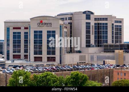 August 19, 2015 - Dallas, Texas, USA: Exterior views of the new addition to Childrens Hospital Stock Photo