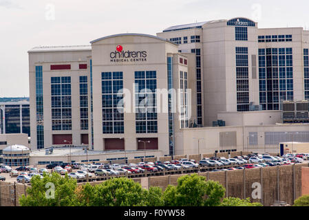 August 19, 2015 - Dallas, Texas, USA: Exterior views of the new addition to Childrens Hospital Stock Photo