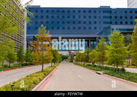 August 19, 2015 - Dallas, Texas, USA: Exterior views of the new addition to Parkland Memorial Hospital Stock Photo