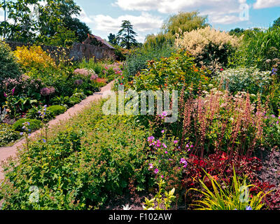 Croft gardens and parklands Herefordshire Stock Photo