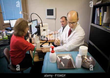 OPHTALMOLOGY CONSULTATION Stock Photo