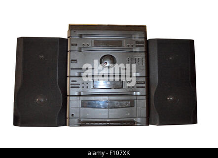 Hi-Fi stereo system Stock Photo