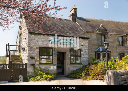 The Old Cheese Shop, Hartington, Peak District National Park, Derbyshire, England, UK. Stock Photo