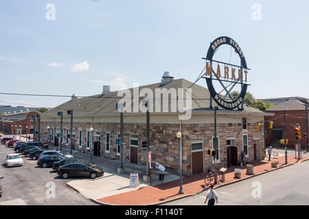 Broad street market Harrisburg PA Stock Photo