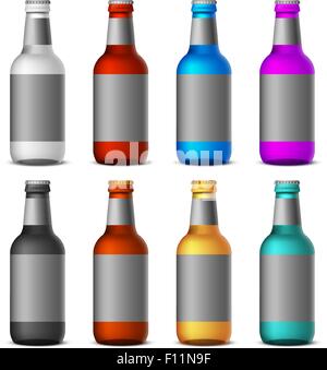 Bottle beer Stock Vector