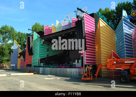 main stage at Solar, a contemporary festival of performing arts in Roermond, Netherlands Stock Photo