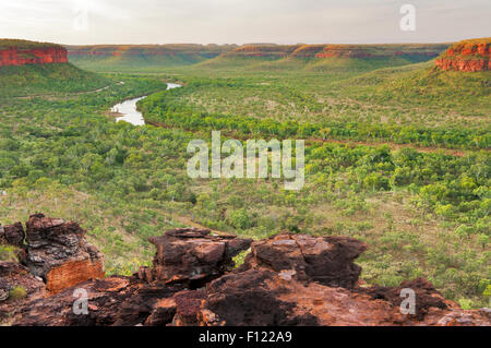 Victoria River valley in far north west of the Northern Territory. Stock Photo