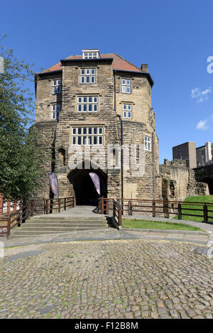 The Black Gate Newcastle upon Tyne Stock Photo
