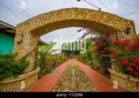 San José de David is a city and corregimiento located in the west of Panama. It is the capital of the province of Chiriquí. Stock Photo