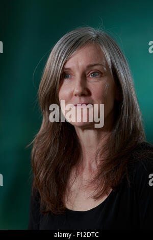 Edinburgh. UK. 25th August. Edinburgh International Book Festival. Day 11 Edinburgh International Book Festival takes place in Charlotte Square Gardens. Pictured Nell Zink. Pako Mera/Alamy Live News Stock Photo