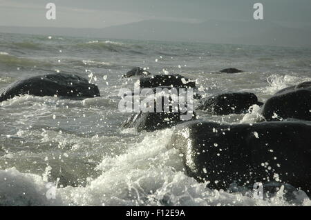 North Wales Beach, UK Stock Photo