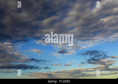Dramatic cloud formations. Stock Photo