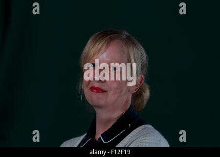 Edinburgh. UK. 25th August. Edinburgh International Book Festival. Day 11 Edinburgh International Book Festival takes place in Charlotte Square Gardens. Pictured Kate Hamer. Pako Mera/Alamy Live News Stock Photo