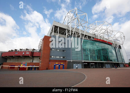 Manchester united old trafford stadium uk Stock Photo