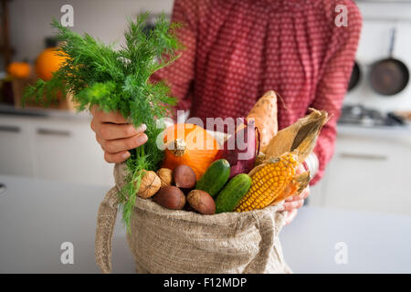 Imagine all the lovely smells that will come from roasting these autumn vegetables and nuts, filling the house with the aroma of Thanksgiving, cosy times, home-made meals, and rich, mellow tastes. Stock Photo