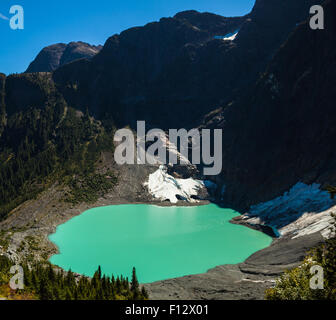 Foster Lake, Strathcona Provincial Park Stock Photo