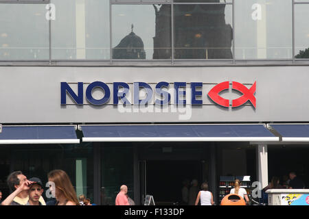 NORDSEE FOOD CAFE EAT Stock Photo