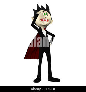 Illustration of a vampire isolated on a white background Stock Photo ...