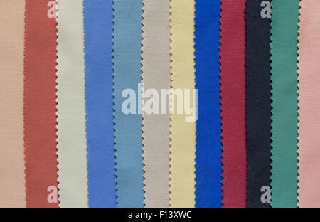 color tone of fabric sample texture for background Stock Photo