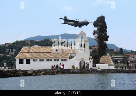 Mouse Island near Cofru Airport, right at the end of the runway! Stock Photo