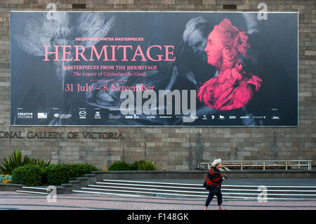 Masterpieces from the Hermitage Exhibition, National Gallery of Victoria, Melbourne, Australia Stock Photo