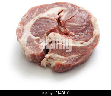 sheep shoulder meat, haggis ingredient isolated on white background Stock Photo
