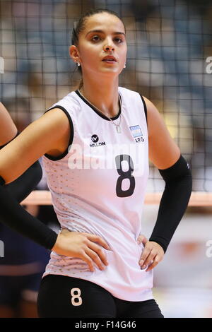 Tokyo, Japan. 27th Aug, 2015. Sol Piccolo (ARG) Volleyball : FIVB Women's World Cup 2015 1st Round between Argentina 3-0 Kenya in Tokyo, Japan . © Sho Tamura/AFLO SPORT/Alamy Live News Stock Photo