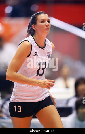 Tokyo, Japan. 27th Aug, 2015. Leticia Boscacci (ARG) Volleyball : FIVB Women's World Cup 2015 1st Round between Argentina 3-0 Kenya in Tokyo, Japan . © Sho Tamura/AFLO SPORT/Alamy Live News Stock Photo