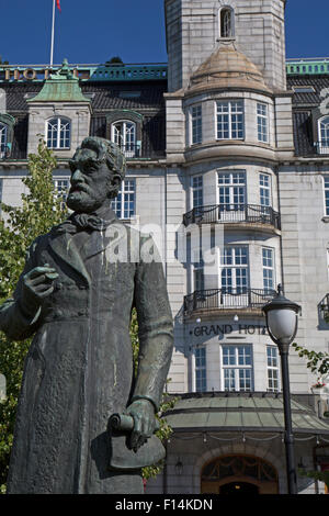 Grand Hotel, Oslo, Norway. Stock Photo