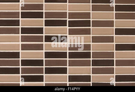 mosaic tiles wall for background Stock Photo