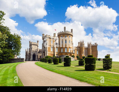 Belvoir Castle, a stately home in Leicestershire, England, UK