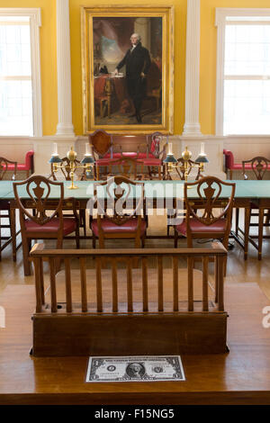 Old state house in Hartford Connecticut Stock Photo