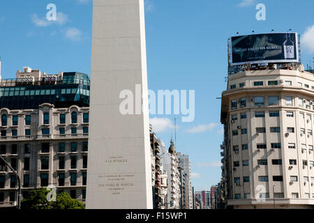 Obelisk - Buenos Aires - Argentina Stock Photo