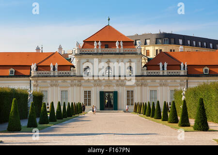 Belvedere Palace in Vienna Stock Photo