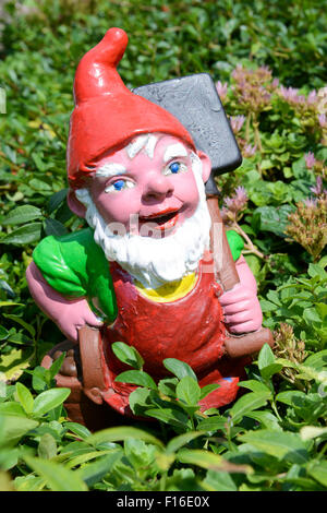 Garden Gnomes of A Traditional House At Tasch Near Zermatt In the