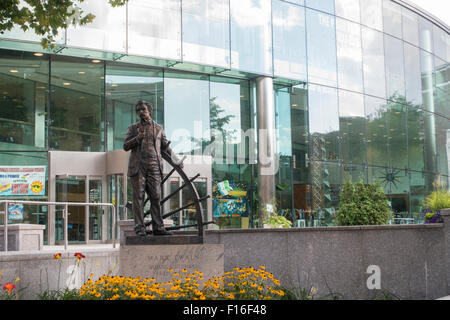 Hartford Public library downtown CT Stock Photo