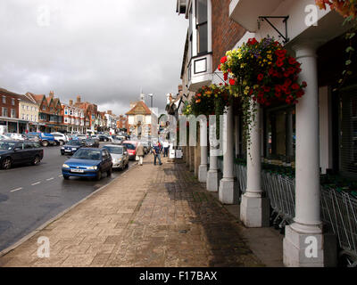 Marlborough town centre, Wiltshire, UK Stock Photo