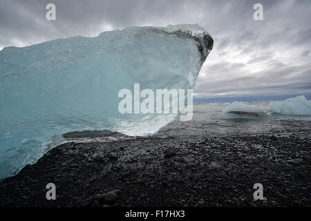 Iceland natural ice formations Iceland collection Stock Photo