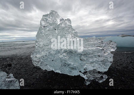 Iceland natural ice formations Iceland collection Stock Photo